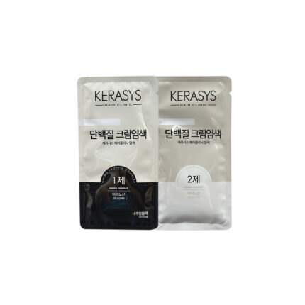 Kerasys Amino Acid & Protein Permanent Hair Color – NATURAL BLACK