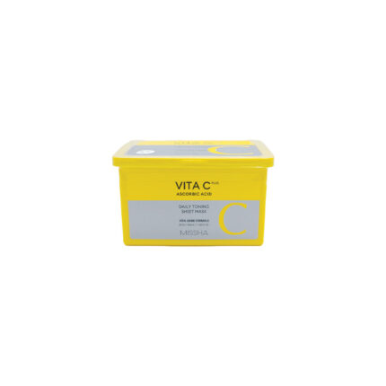 TSR342-Missha-Vita-C-Plus-Daily-Toning-Sheet-Mask-30-pcs-350-ml